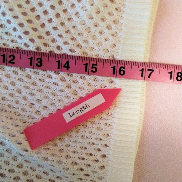 White (S) Loose Mesh Lounge Outfit - Picture 10 of 11